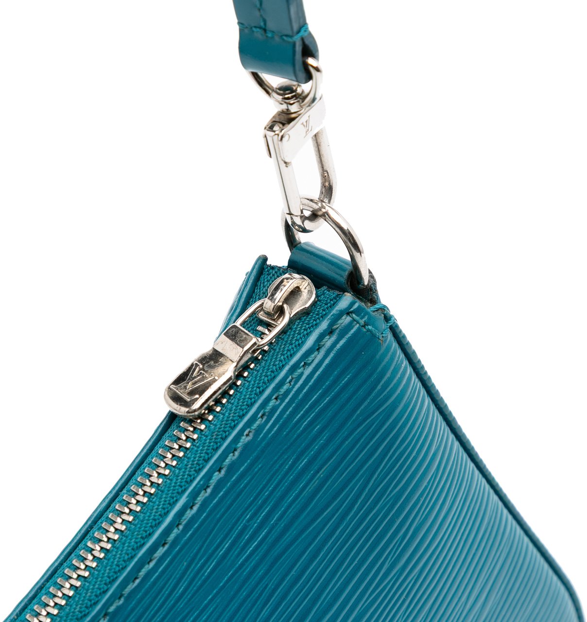 Louis Vuitton Epi Pochette Accessoires Blauw