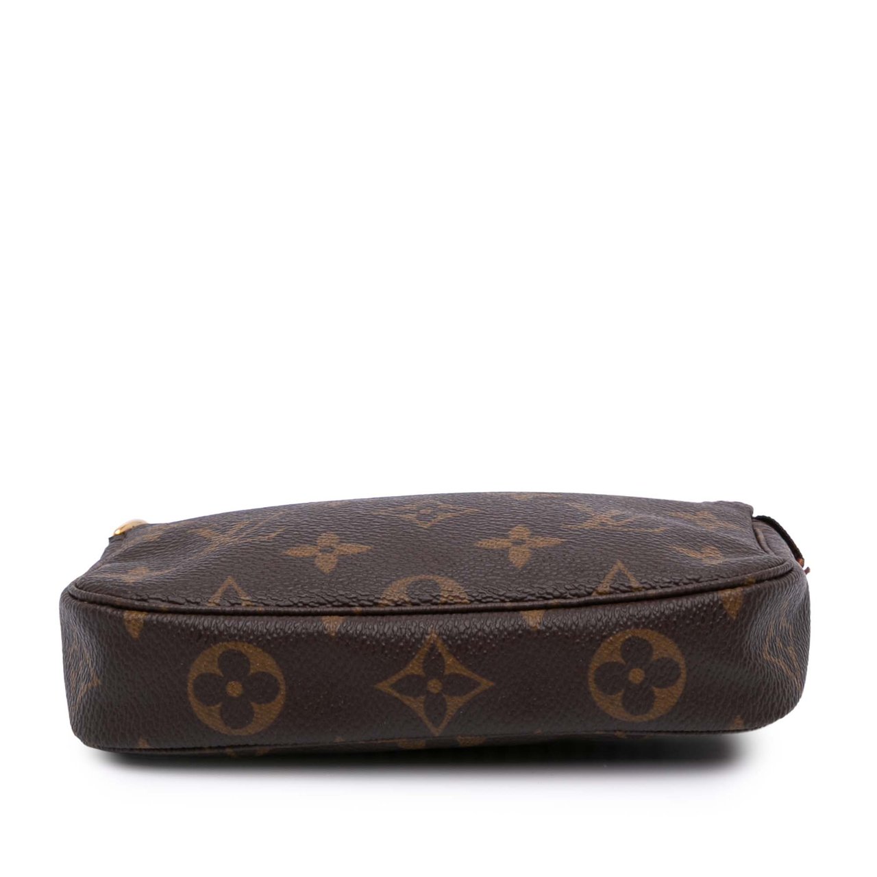 Louis Vuitton Monogram Mini Pochette Accessoires Bruin