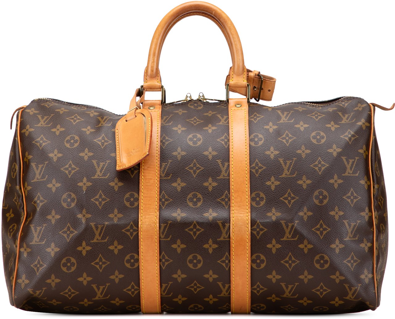Louis Vuitton Monogram Keepall 45 Bruin