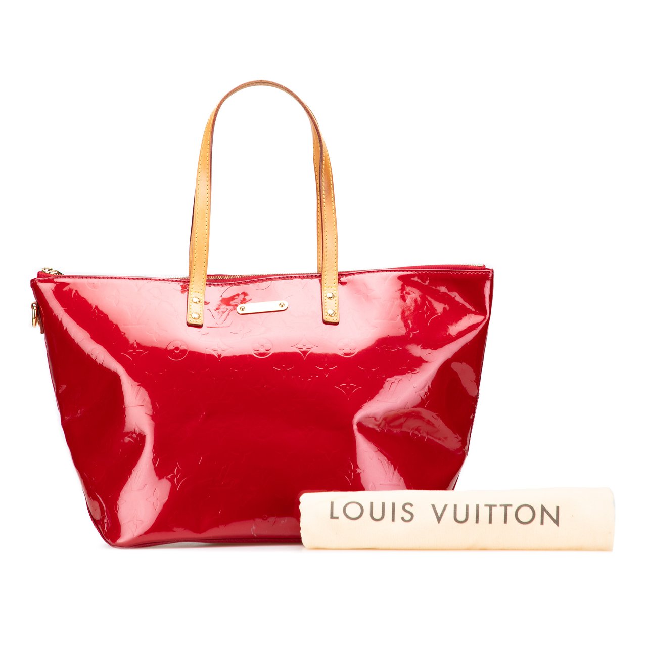 Louis Vuitton Monogram Vernis Bellevue GM Rood