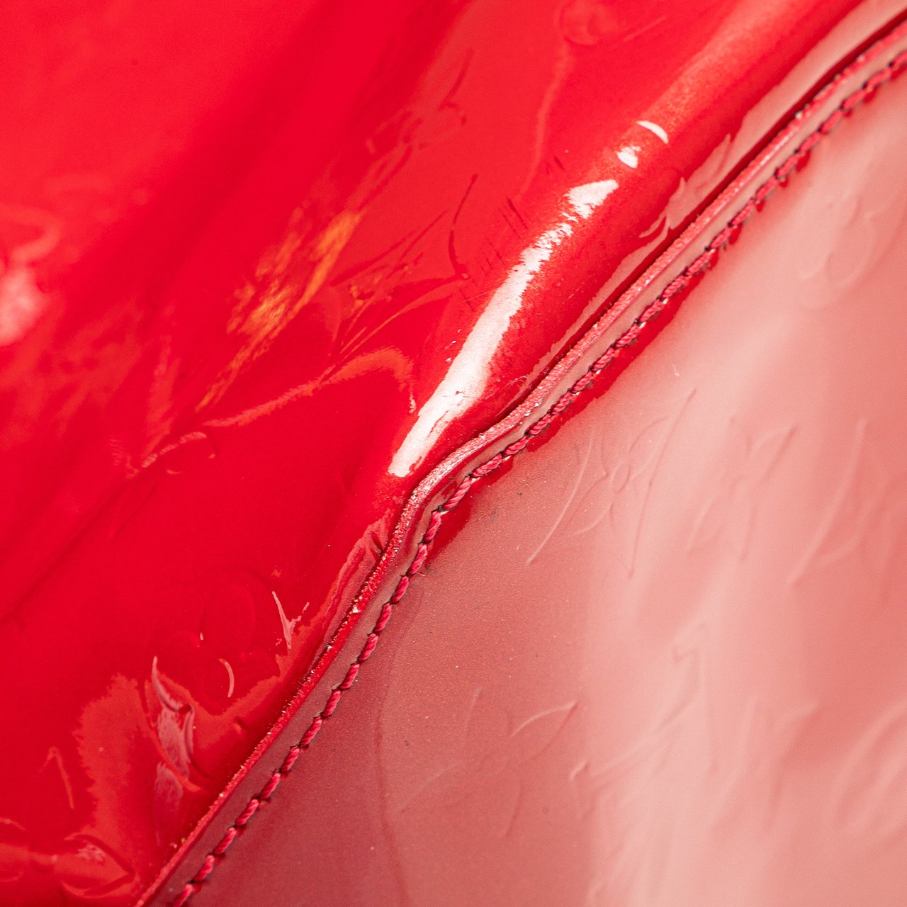 Louis Vuitton Monogram Vernis Bellevue GM Rood