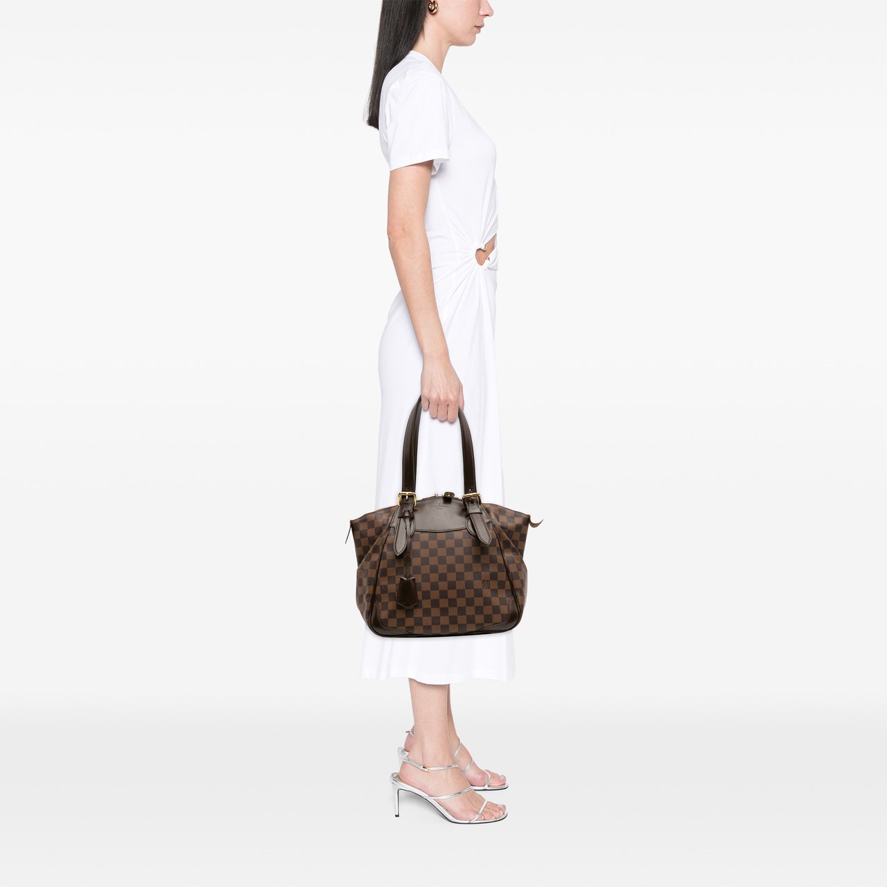 Louis Vuitton Damier Ebene Verona MM Bruin