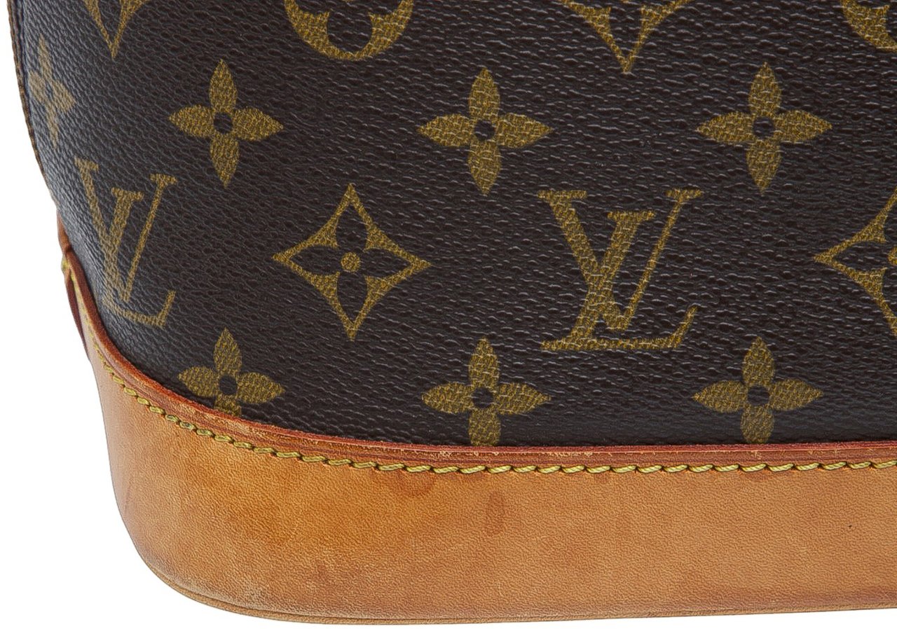 Louis Vuitton Monogram Alma PM Bruin