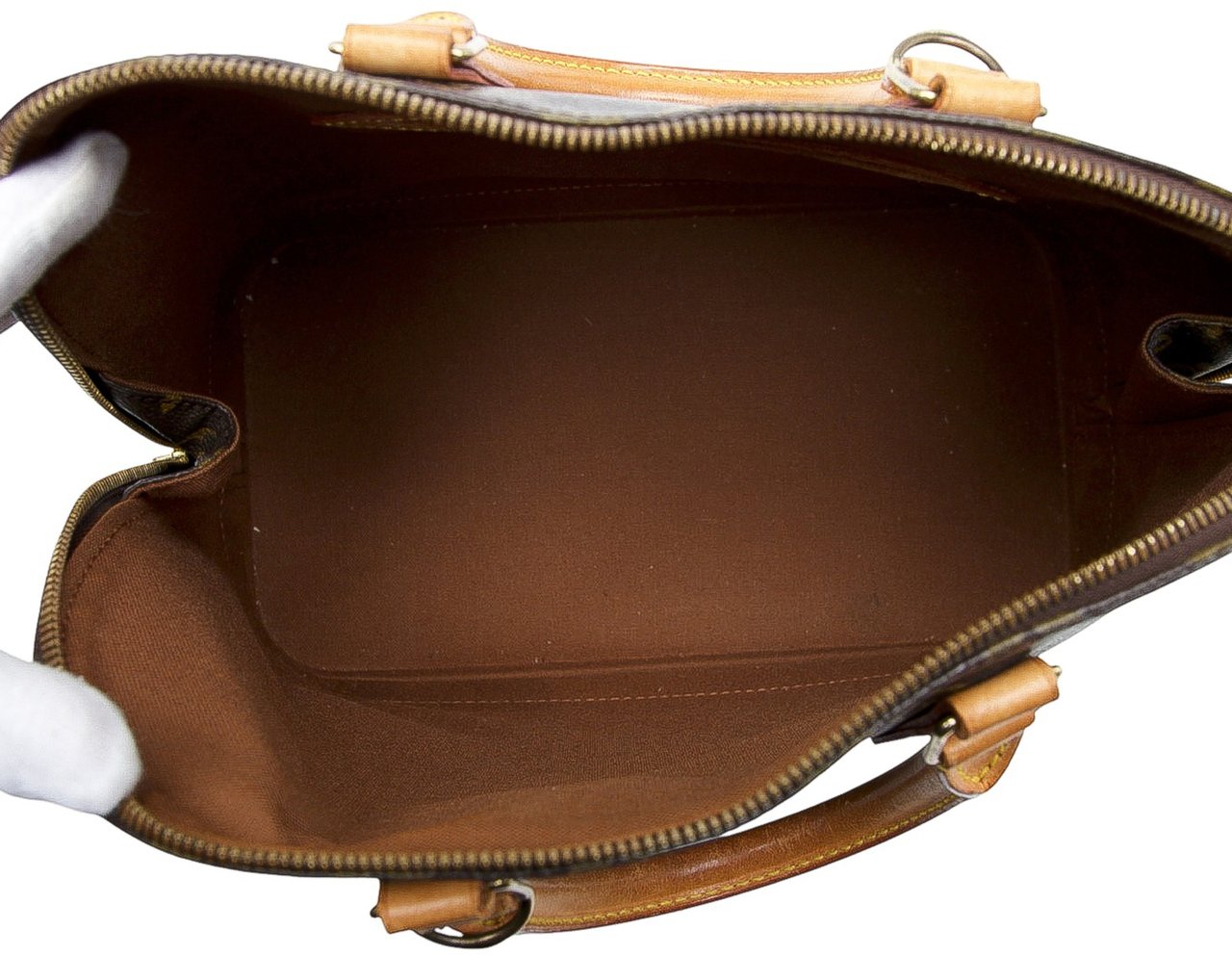 Louis Vuitton Monogram Alma PM Bruin