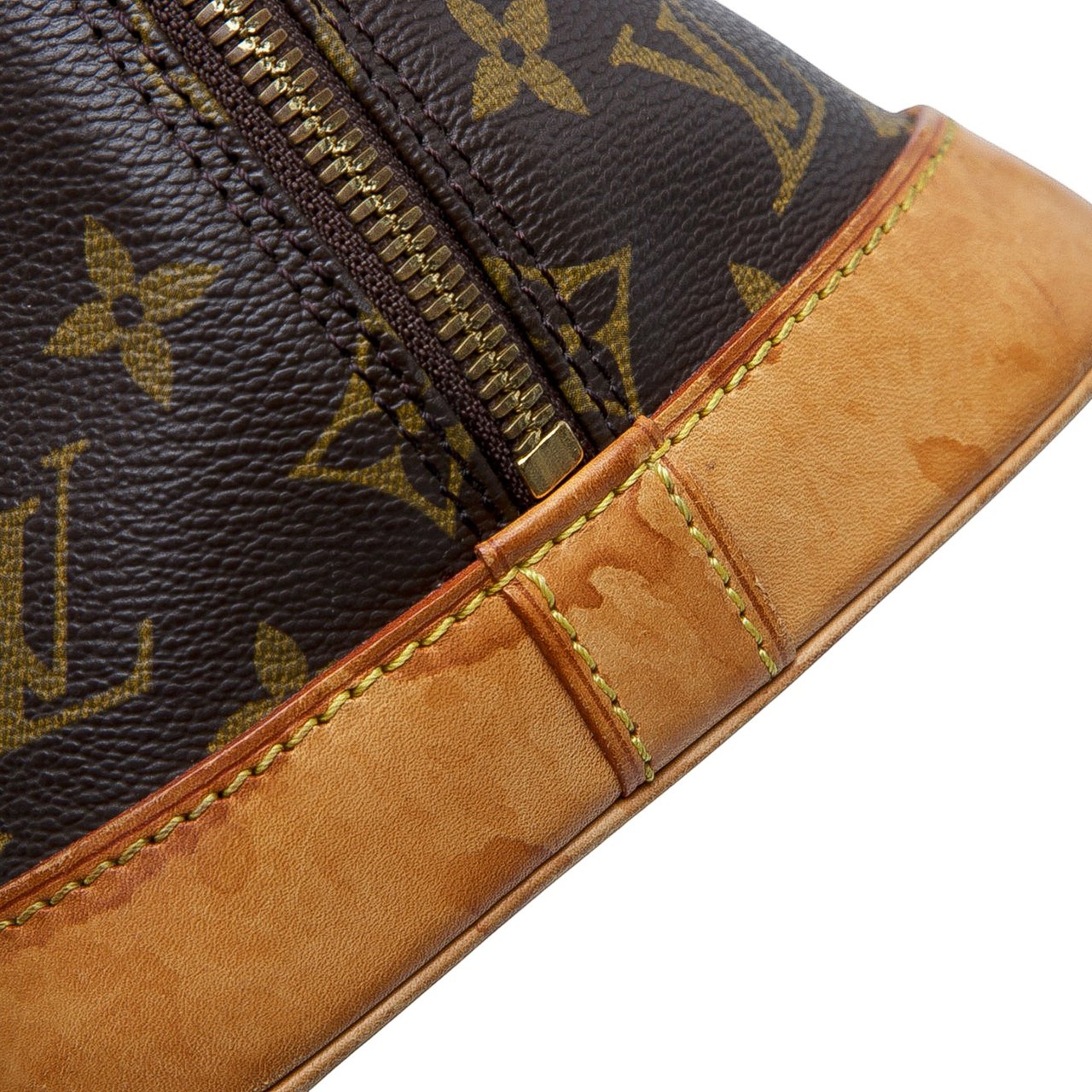 Louis Vuitton Monogram Alma PM Bruin