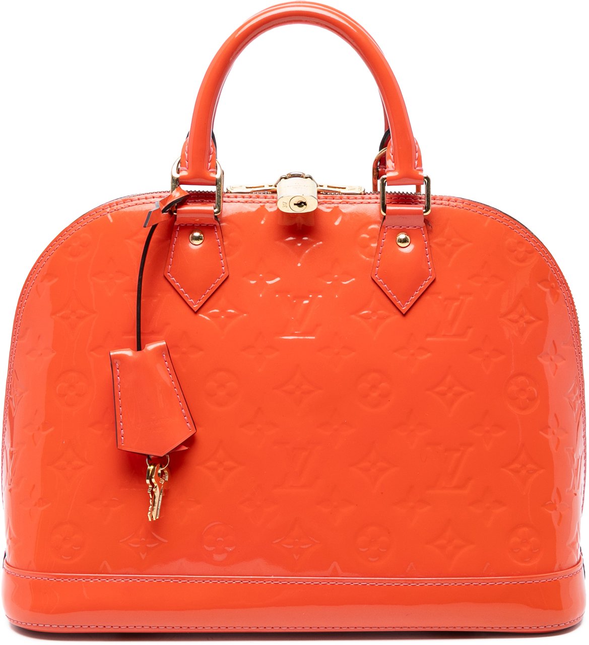 Louis Vuitton Monogram Vernis Alma PM Oranje