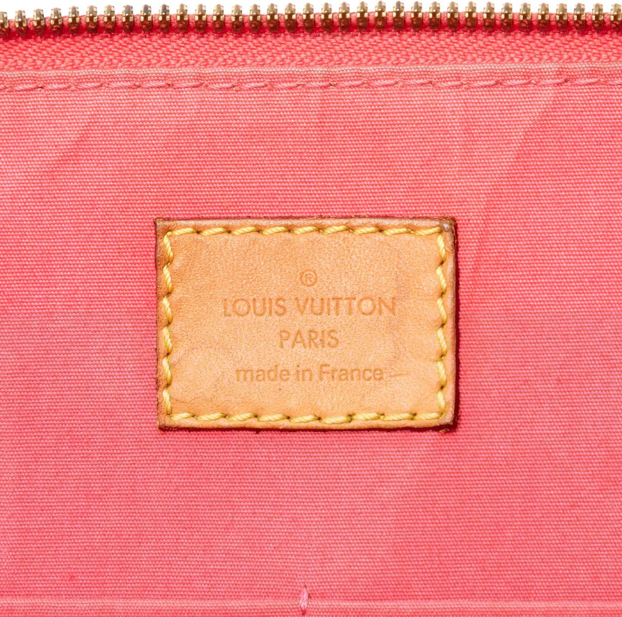 Louis Vuitton Monogram Vernis Alma PM Oranje