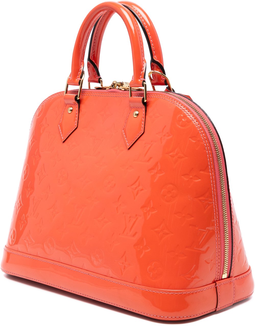 Louis Vuitton Monogram Vernis Alma PM Oranje