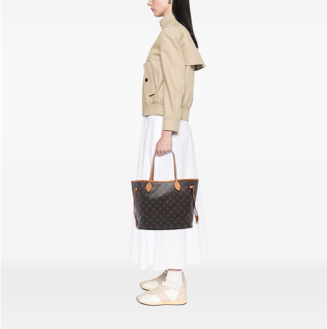 Louis Vuitton Monogram Neverfull MM Bruin