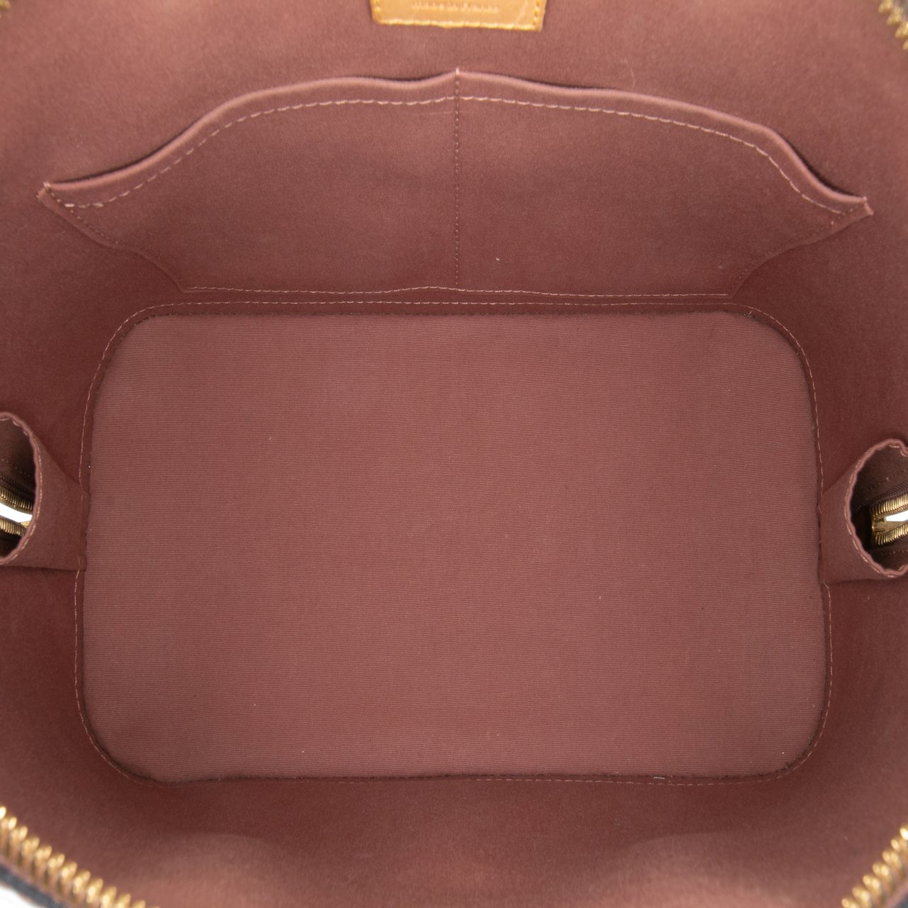 Louis Vuitton Monogram Vernis Alma PM Bruin