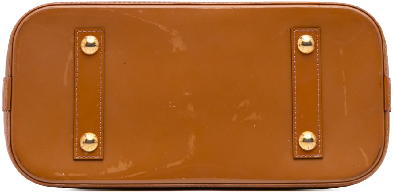Louis Vuitton Monogram Vernis Alma PM Bruin