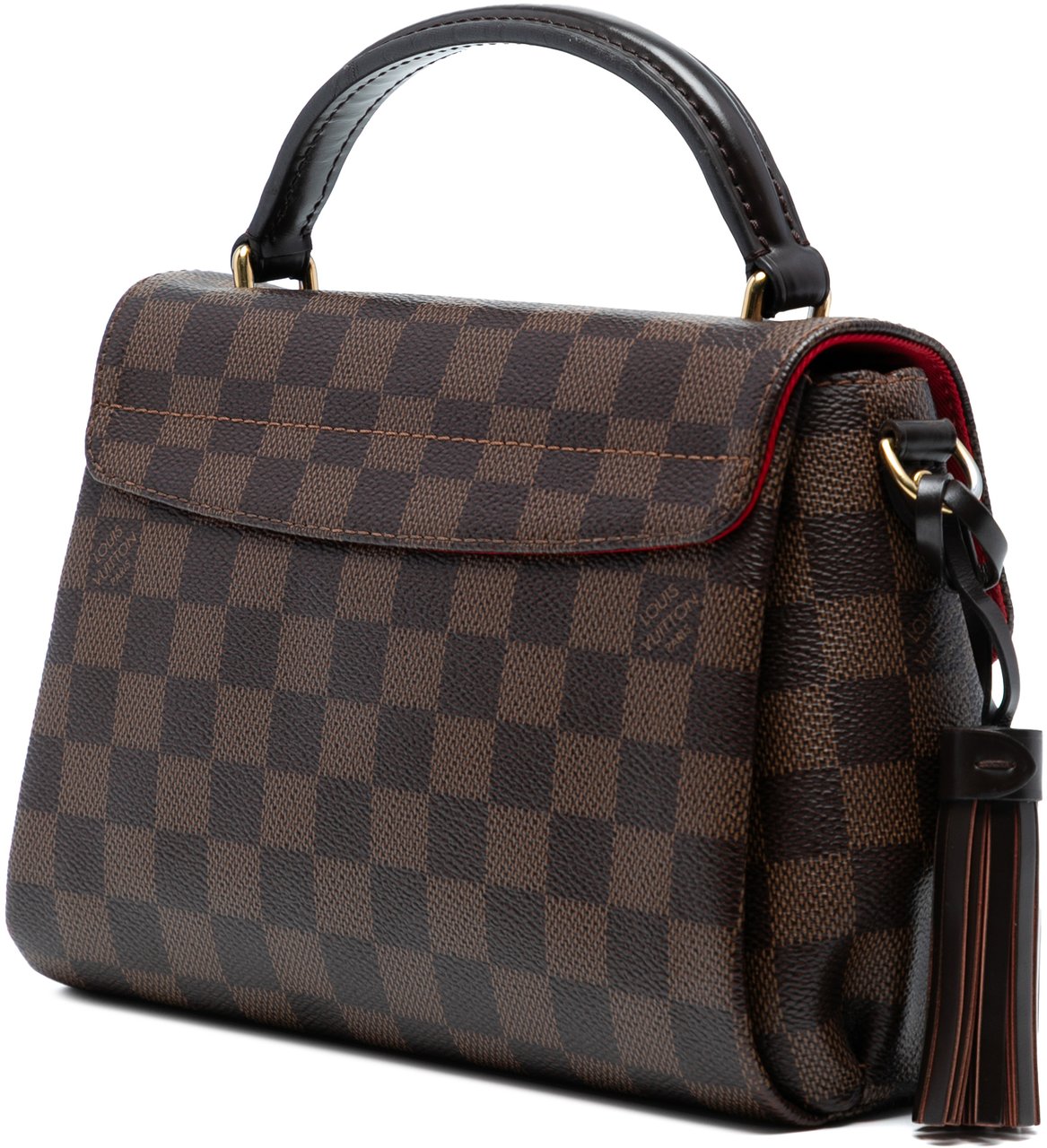 Louis Vuitton Damier Ebene Croisette Bruin