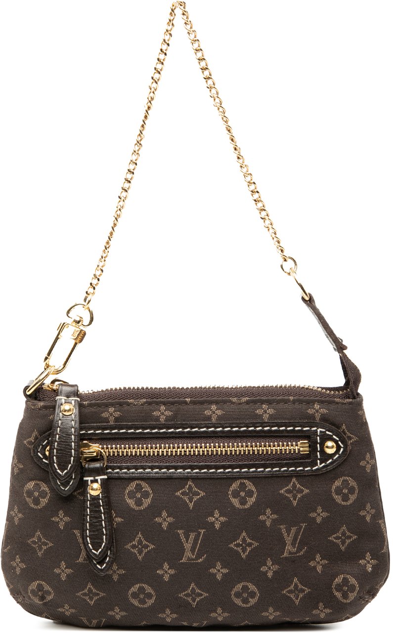 Louis Vuitton Monogram Idylle Mini Pochette Accessoires Bruin
