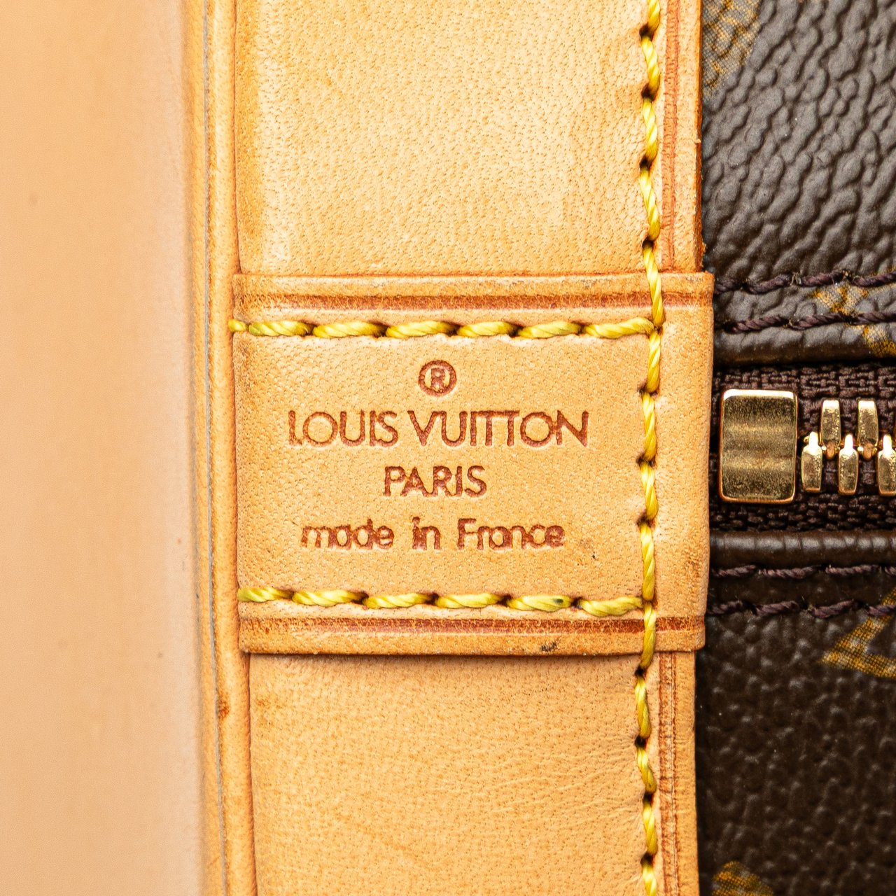 Louis Vuitton Monogram Alma PM Bruin