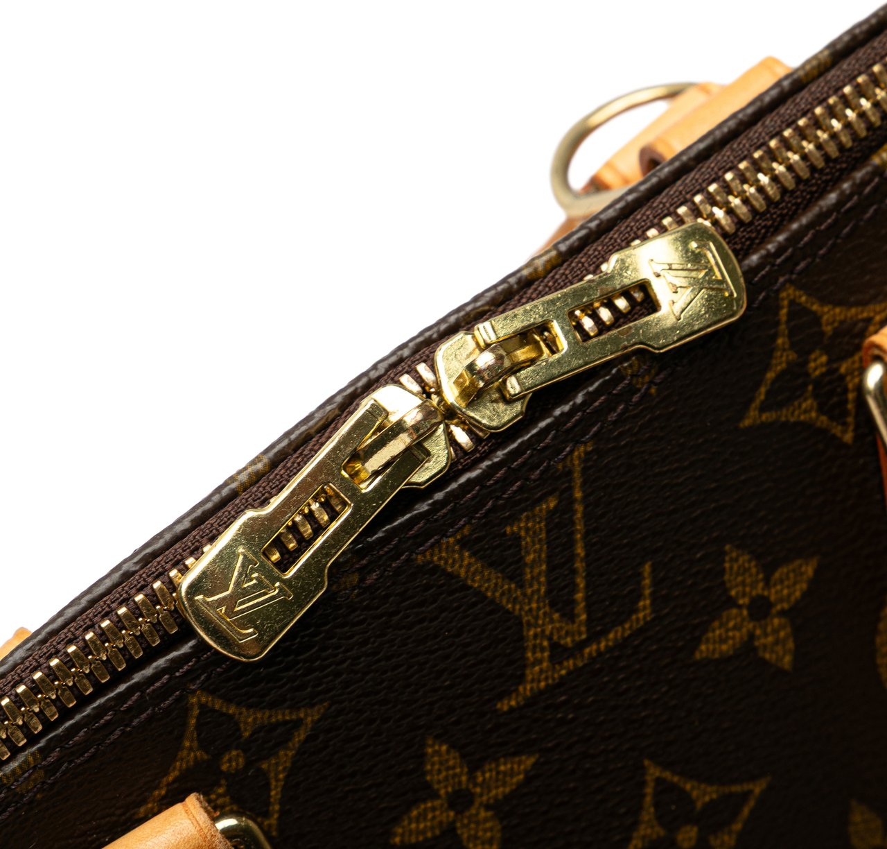 Louis Vuitton Monogram Alma PM Bruin