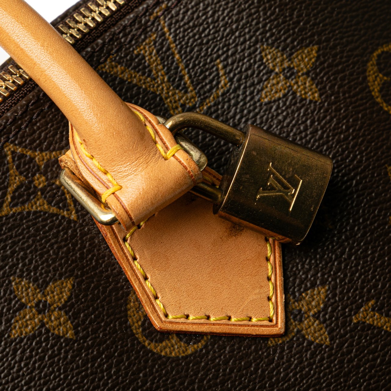 Louis Vuitton Monogram Alma PM Bruin