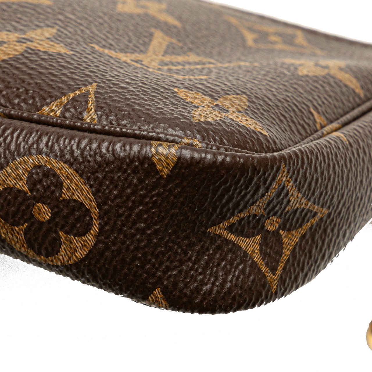 Louis Vuitton Monogram Mini Pochette Accessoires Bruin