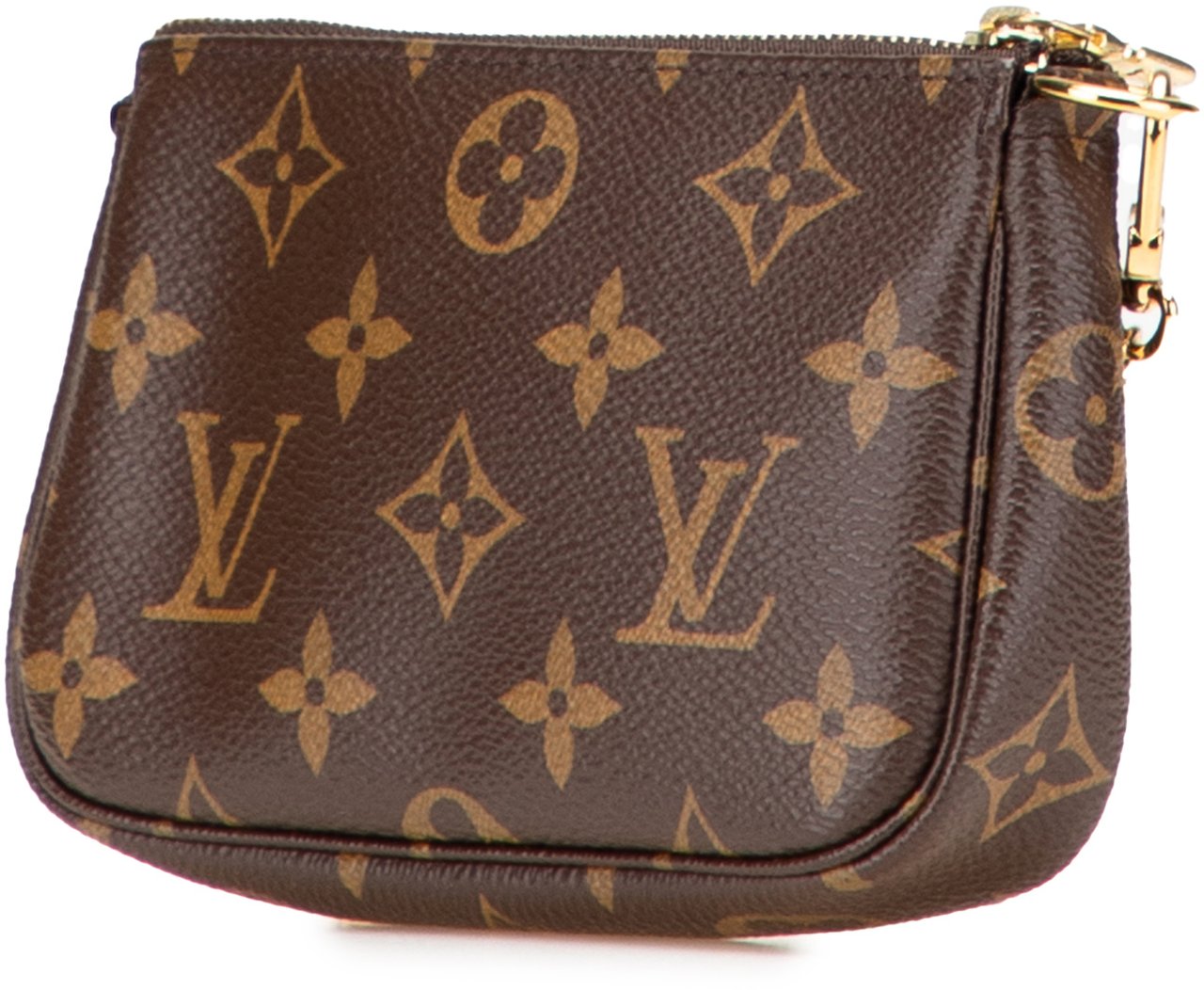 Louis Vuitton Monogram Mini Pochette Accessoires Bruin