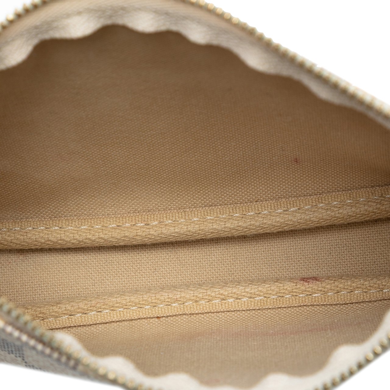 Louis Vuitton Damier Azur Mini Pochette Accessoires Wit