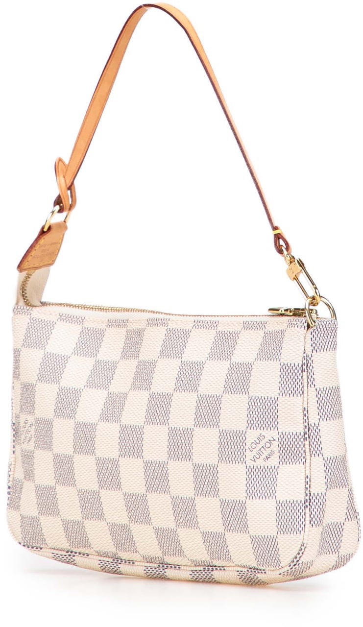 Louis Vuitton Damier Azur Pochette Accessoires Wit