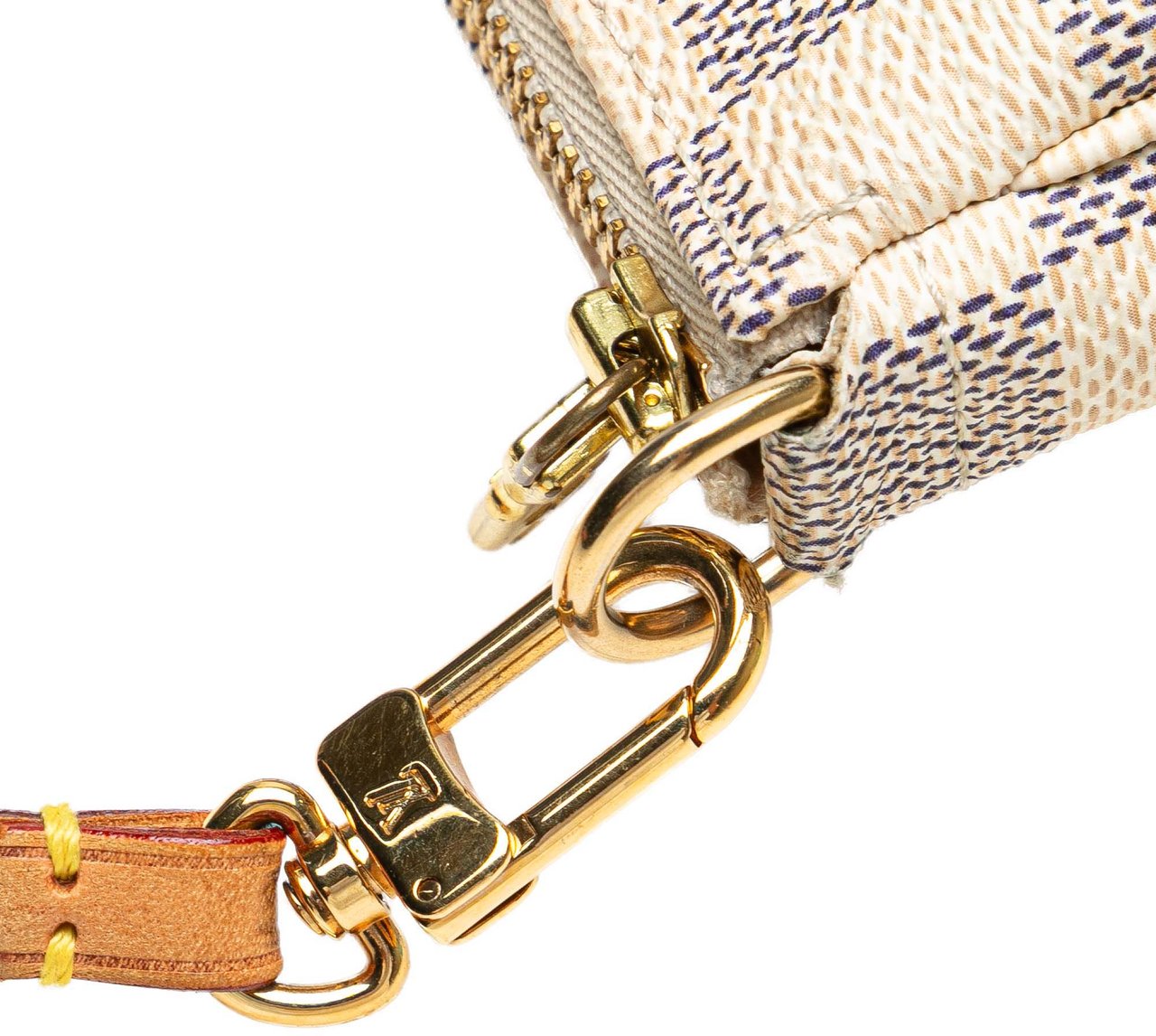 Louis Vuitton Damier Azur Pochette Accessoires Wit