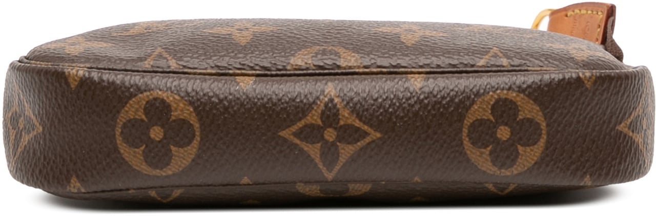 Louis Vuitton Monogram Mini Pochette Accessoires Bruin