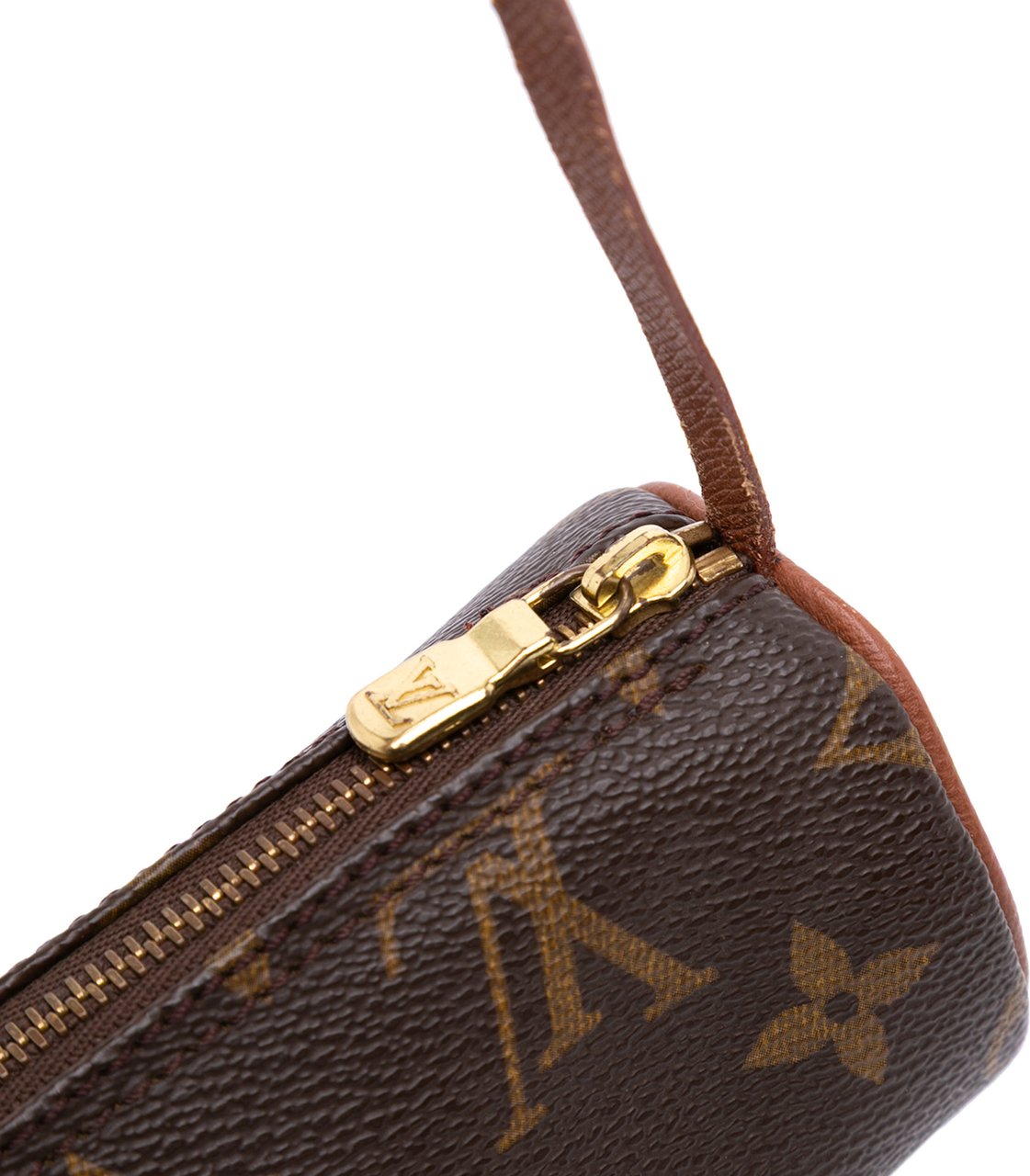 Louis Vuitton Monogram Papillon Pochette Bruin