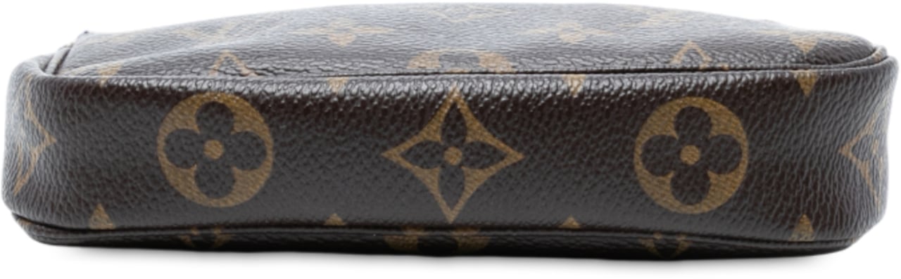 Louis Vuitton Monogram Mini Pochette Accessoires Bruin