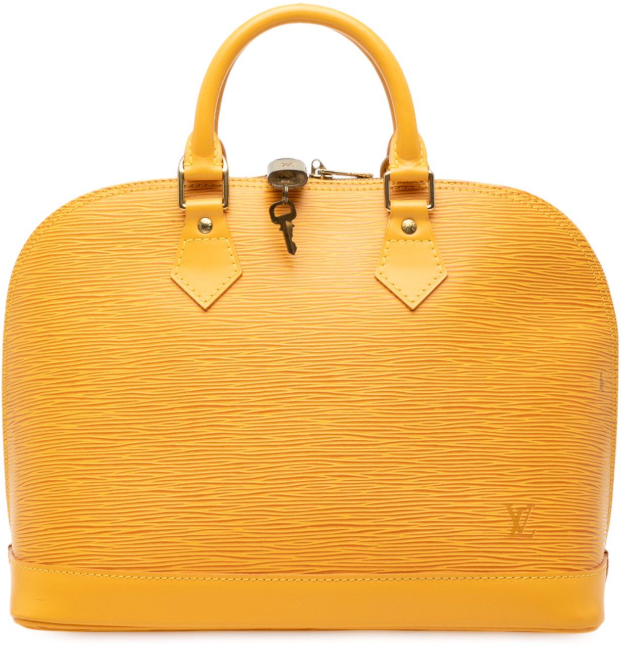 Louis Vuitton Epi Alma PM Geel