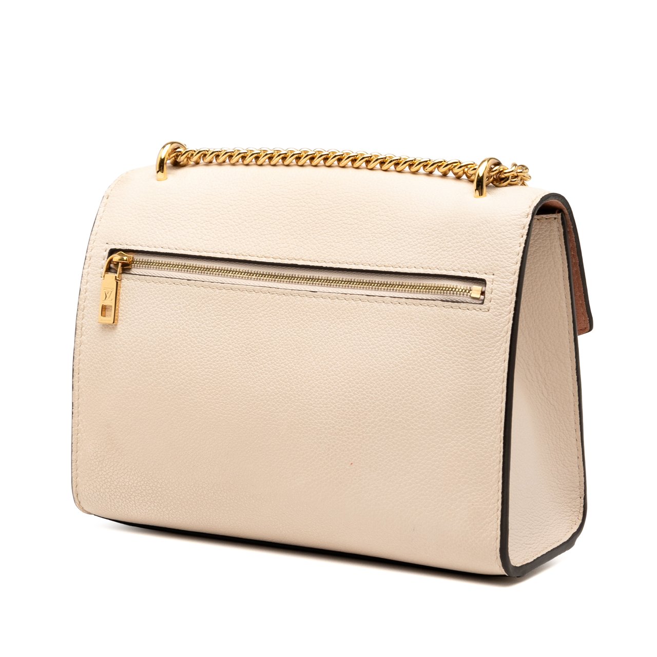 Louis Vuitton Bicolor Leather MyLockMe Chain BB Bruin