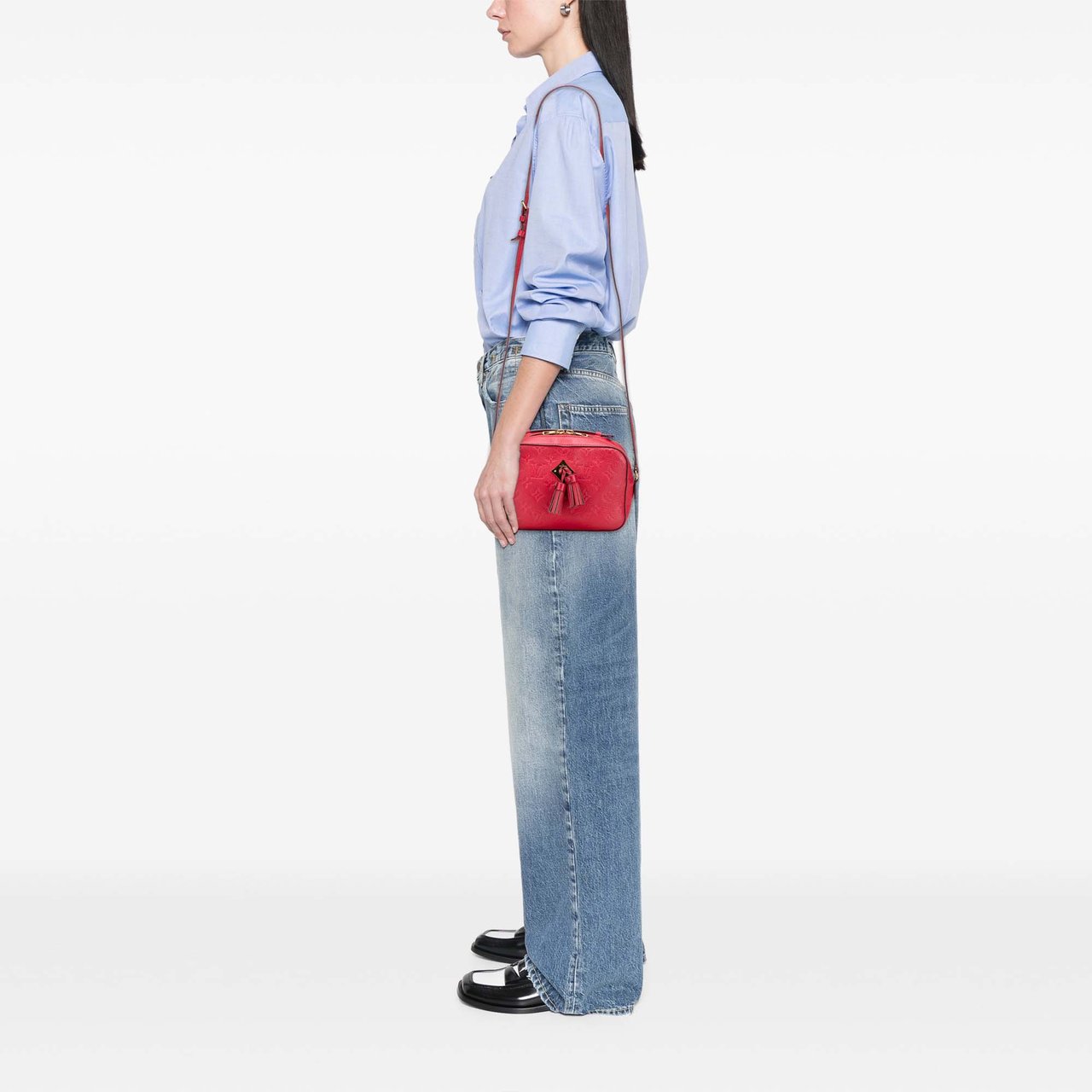 Louis Vuitton Monogram Empreinte Saintonge Rood
