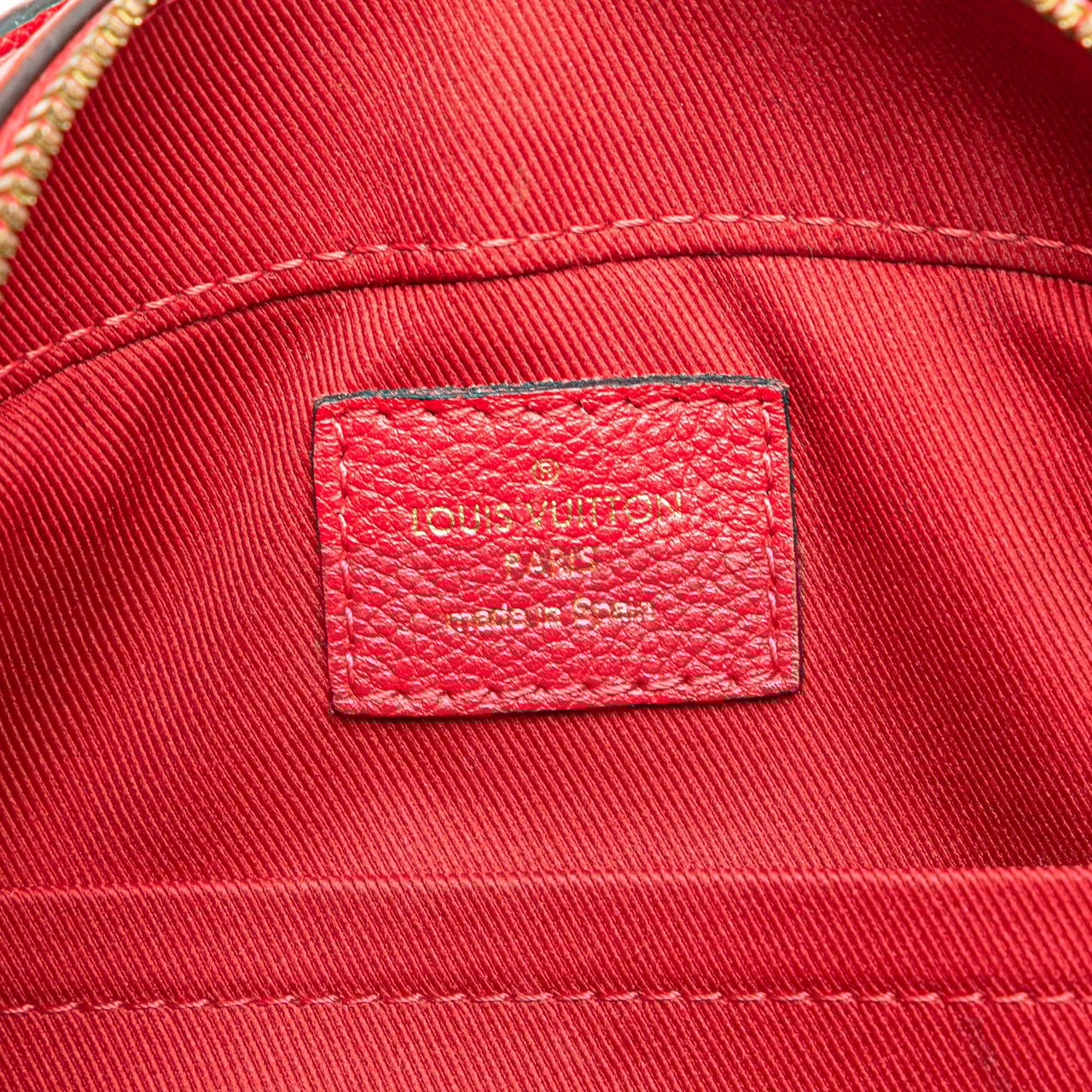 Louis Vuitton Monogram Empreinte Saintonge Rood