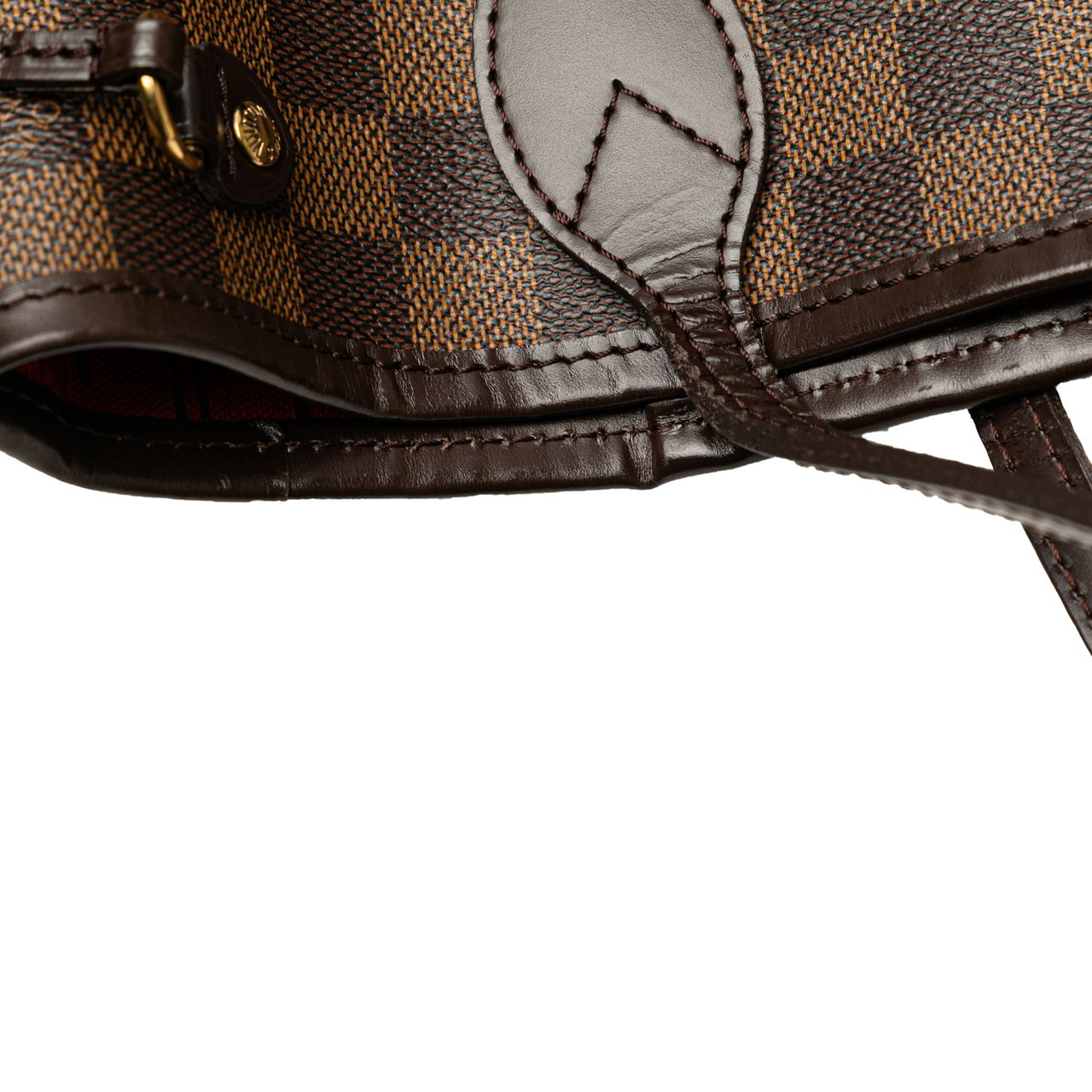 Louis Vuitton Damier Ebene Neverfull PM Bruin