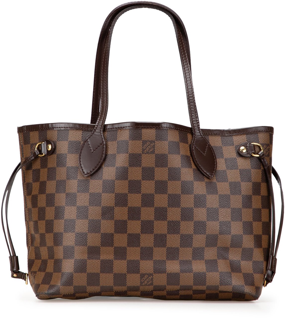 Louis Vuitton Damier Ebene Neverfull PM Bruin