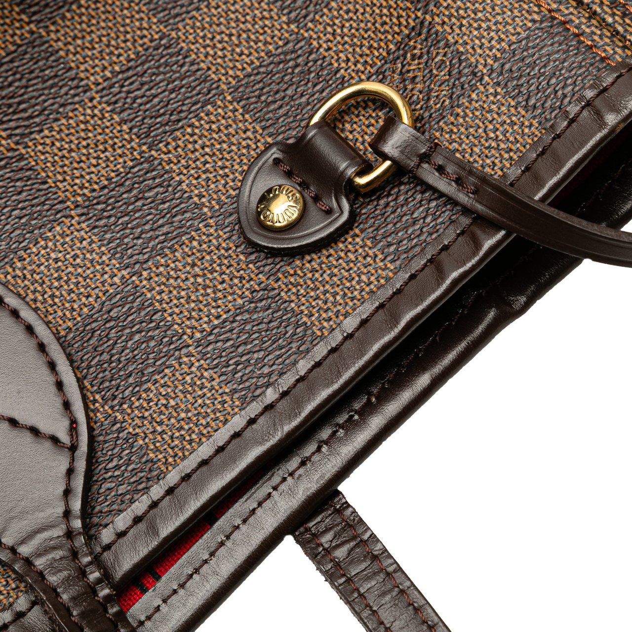 Louis Vuitton Damier Ebene Neverfull PM Bruin