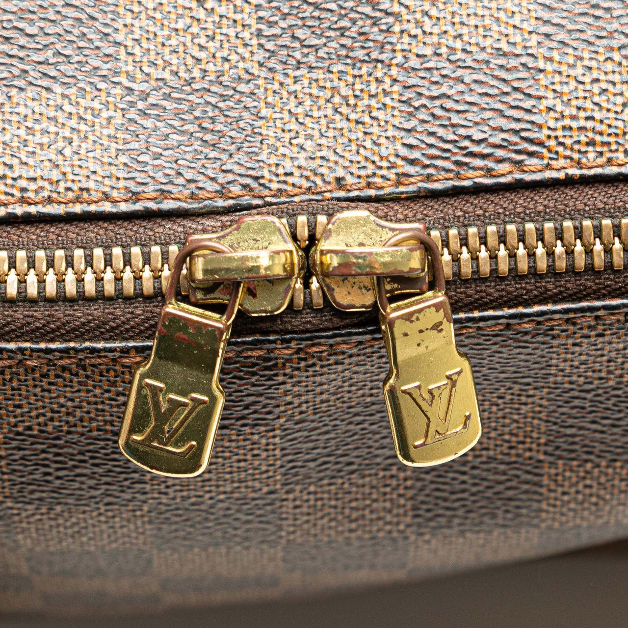 Louis Vuitton Damier Ebene Ribera MM Bruin