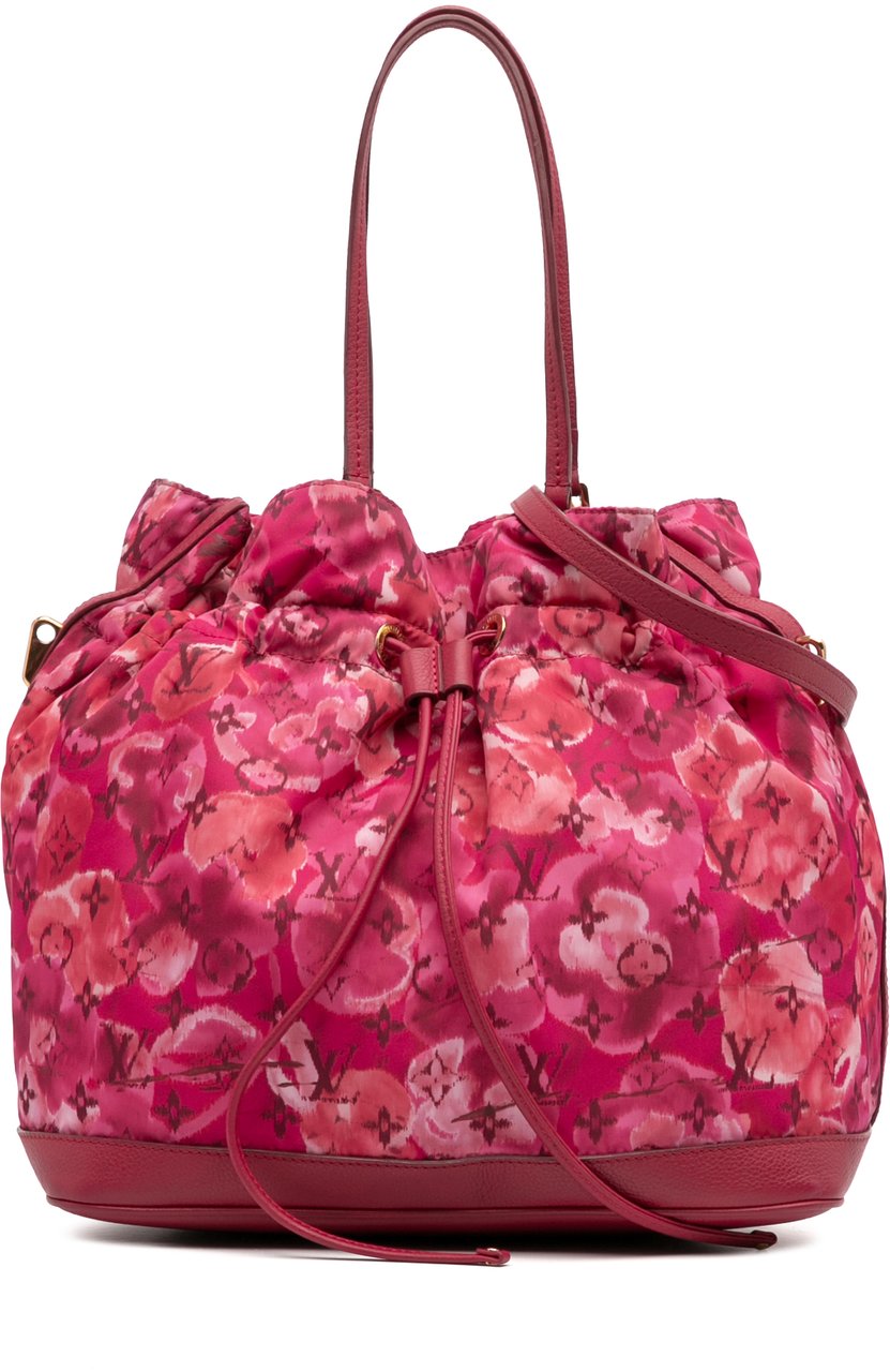 Louis Vuitton Limited Edition Monogram Nylon Ikat Noefull MM Roze
