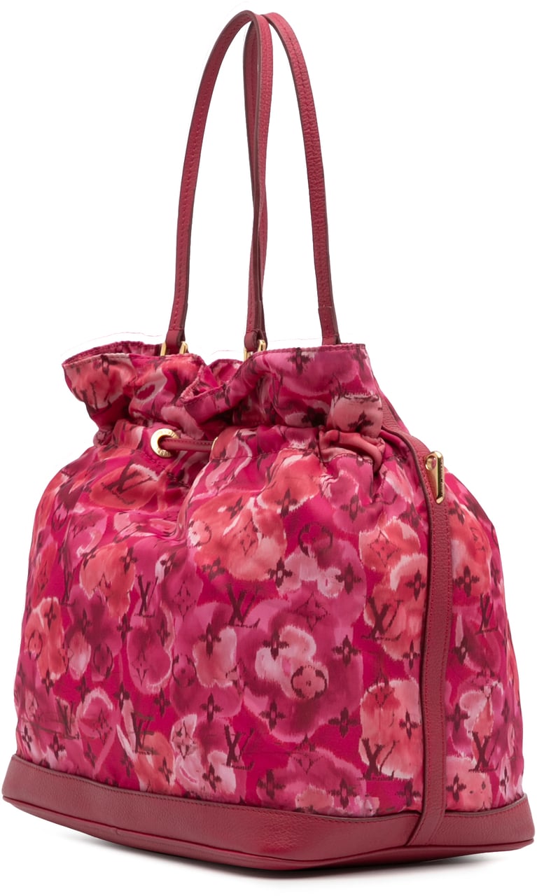 Louis Vuitton Limited Edition Monogram Nylon Ikat Noefull MM Roze