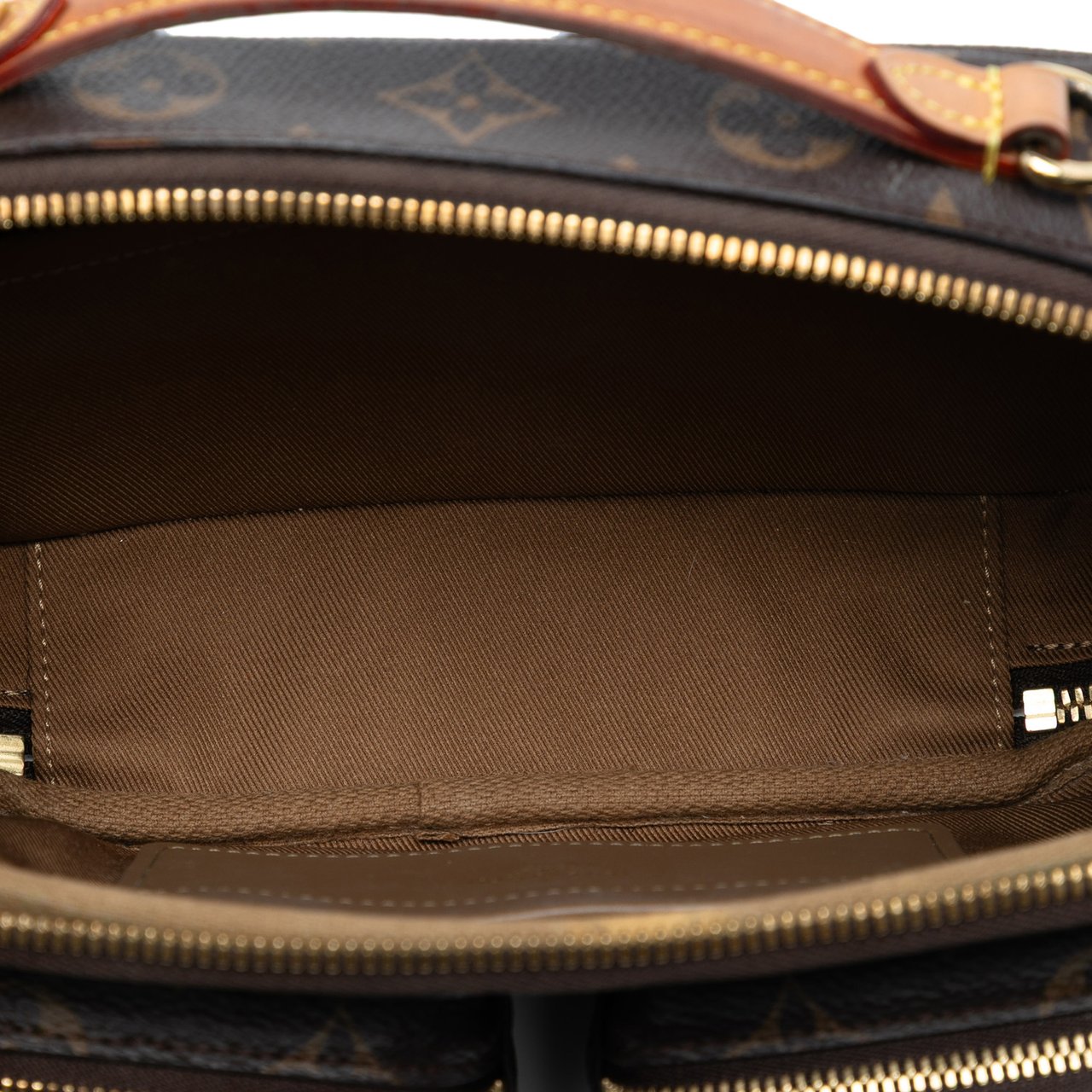 Louis Vuitton Monogram Utility Satchel Bruin