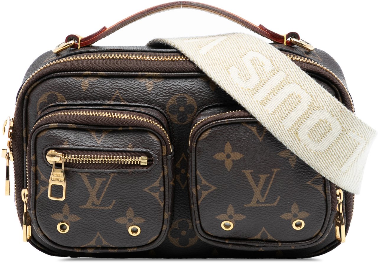 Louis Vuitton Monogram Utility Satchel Bruin
