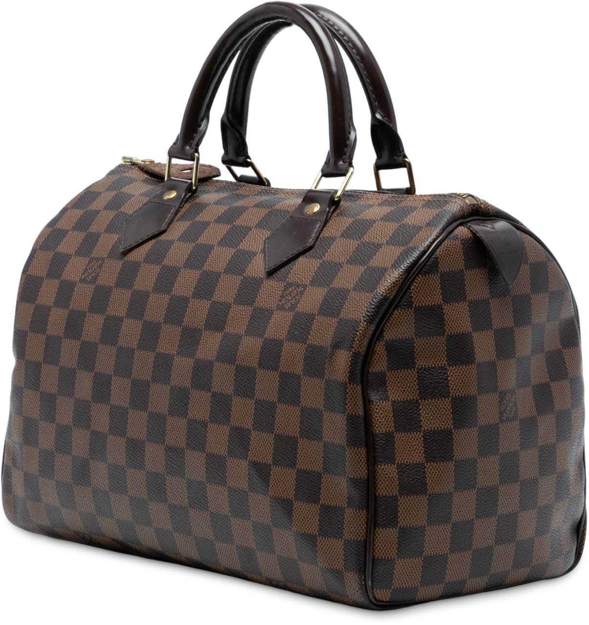 Louis Vuitton Damier Ebene Speedy 30 Bruin