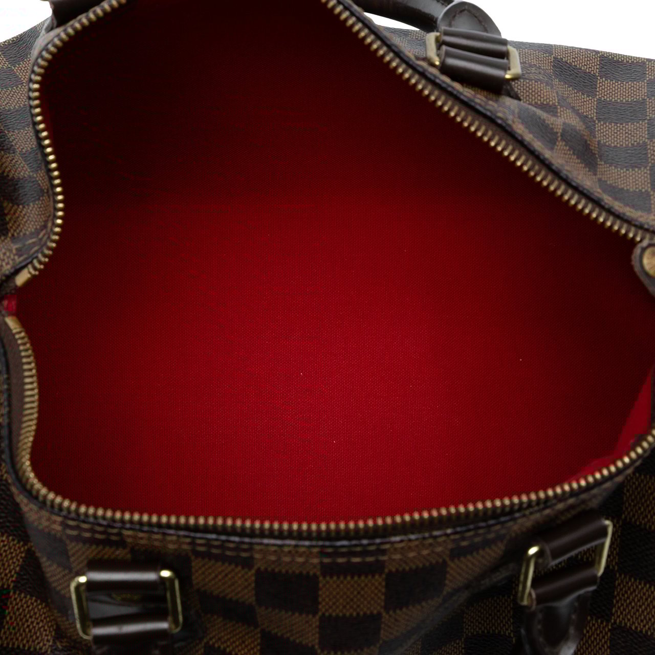 Louis Vuitton Damier Ebene Speedy 30 Bruin