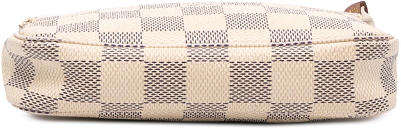 Louis Vuitton Damier Azur Mini Pochette Accessoires Wit