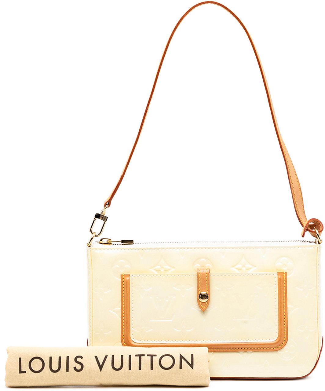 Louis Vuitton Monogram Vernis Mallory Square Wit