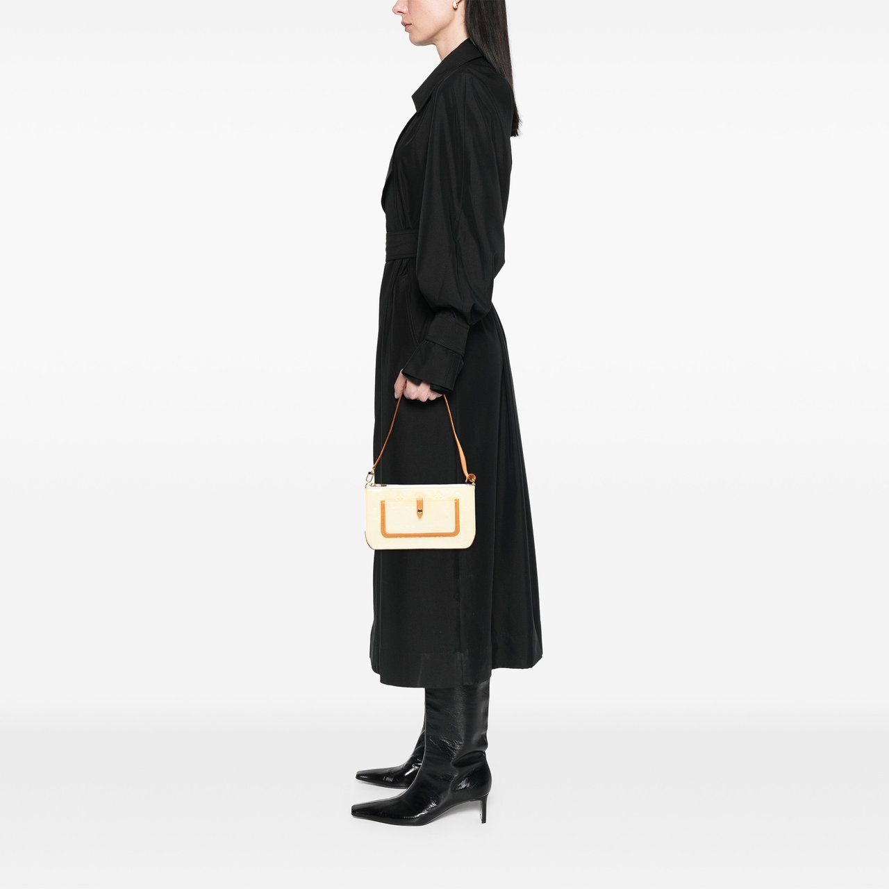 Louis Vuitton Monogram Vernis Mallory Square Wit
