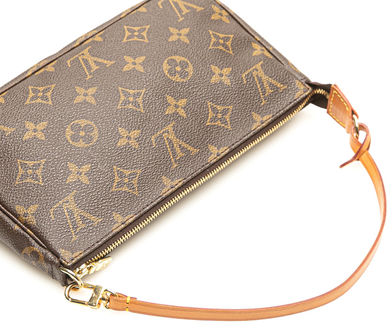 Louis Vuitton Monogram Pochette Accessoires Bruin