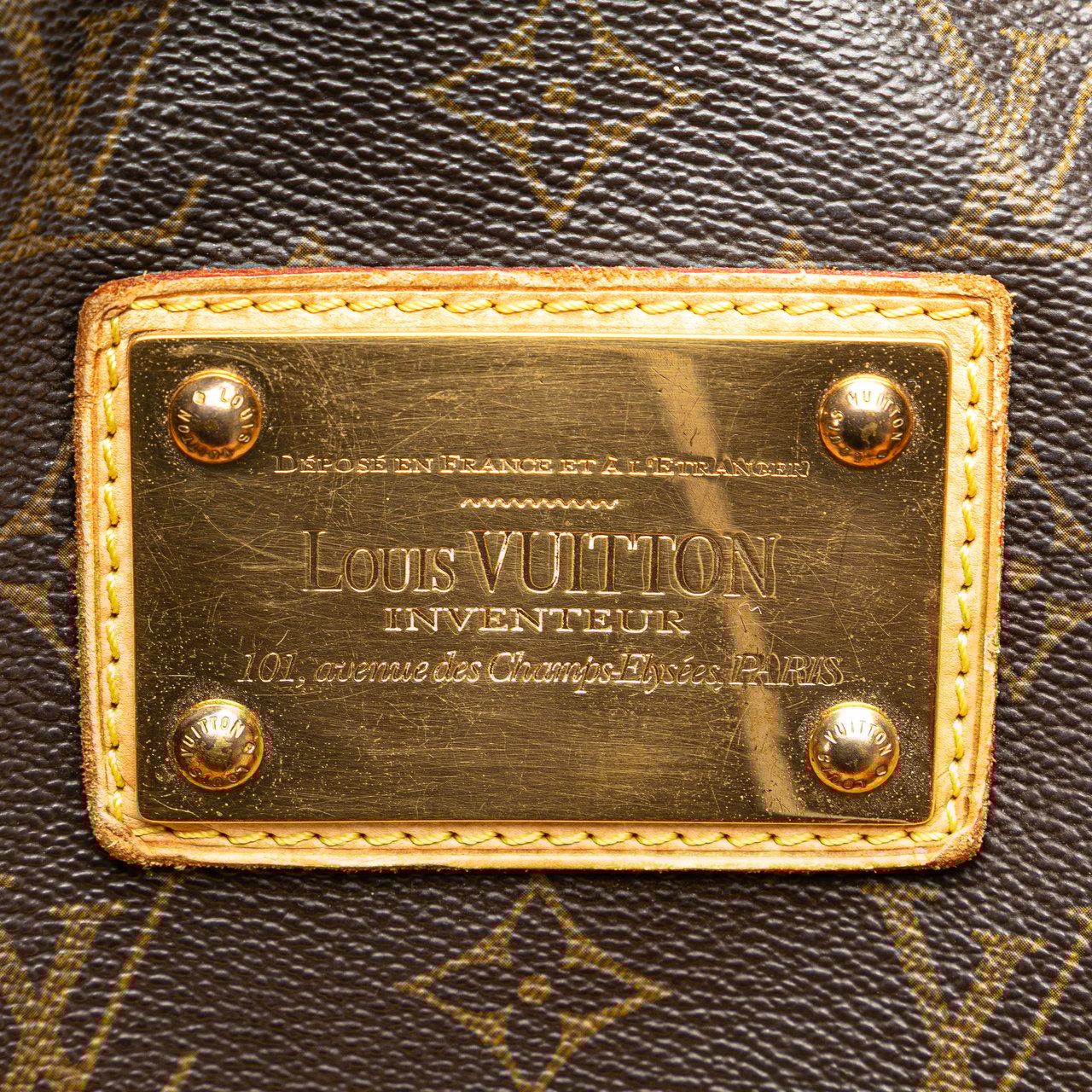 Louis Vuitton Monogram Galliera PM Bruin