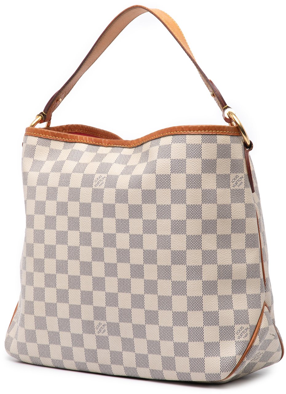 Louis Vuitton Damier Azur Delightful PM Wit