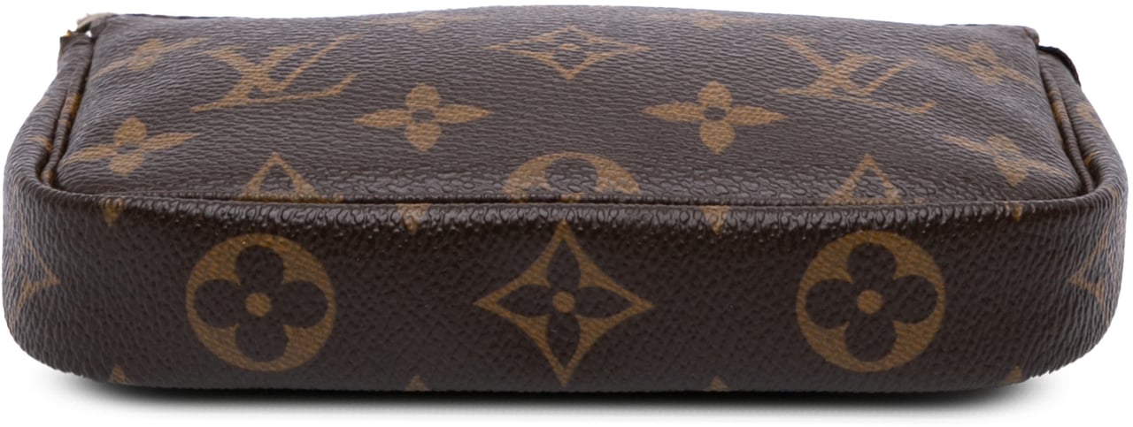 Louis Vuitton Monogram Mini Pochette Accessoires Bruin