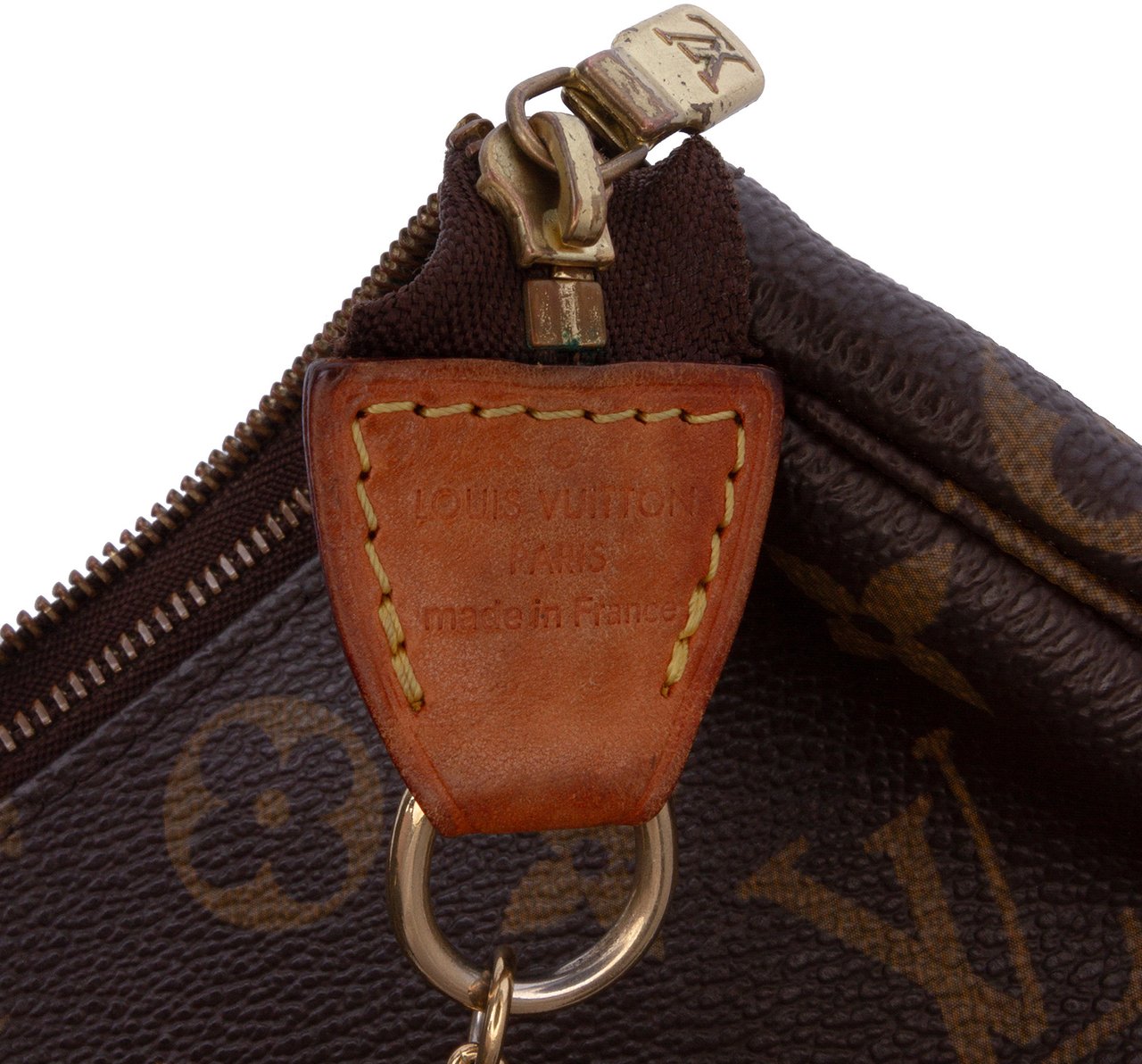 Louis Vuitton Monogram Mini Pochette Accessoires Bruin